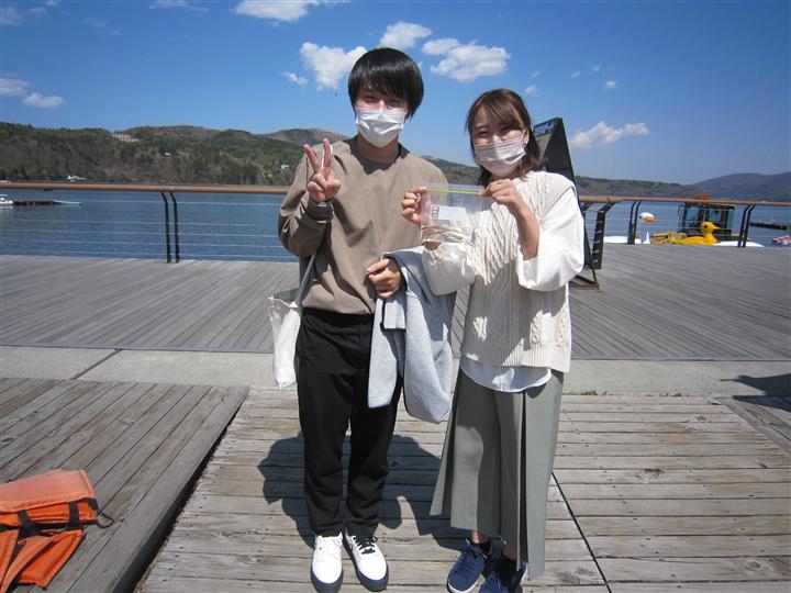 2021年4月21日 ワカサギ釣果報告