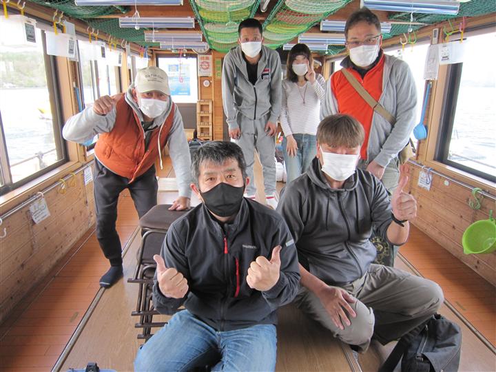 2021年5月4日 ワカサギ釣果報告