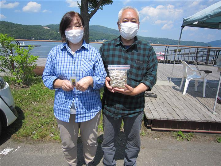 2021年6月9日 ワカサギ釣果報告