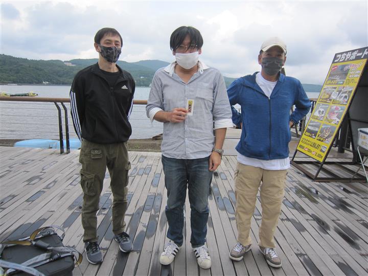 2021年6月25日 ワカサギ釣果報告