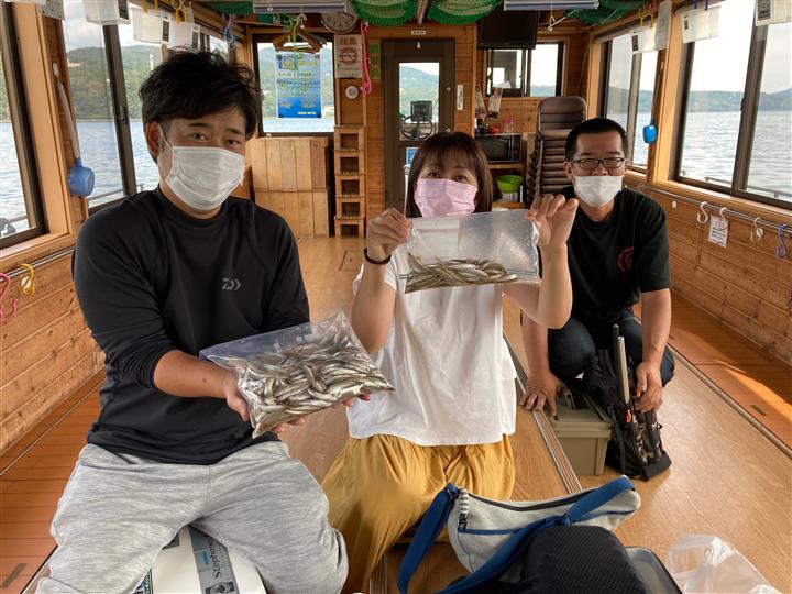 2021年9月13日 ワカサギ釣果報告