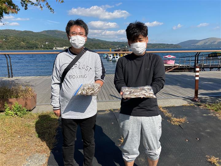 2021年10月6日 ワカサギ釣果報告