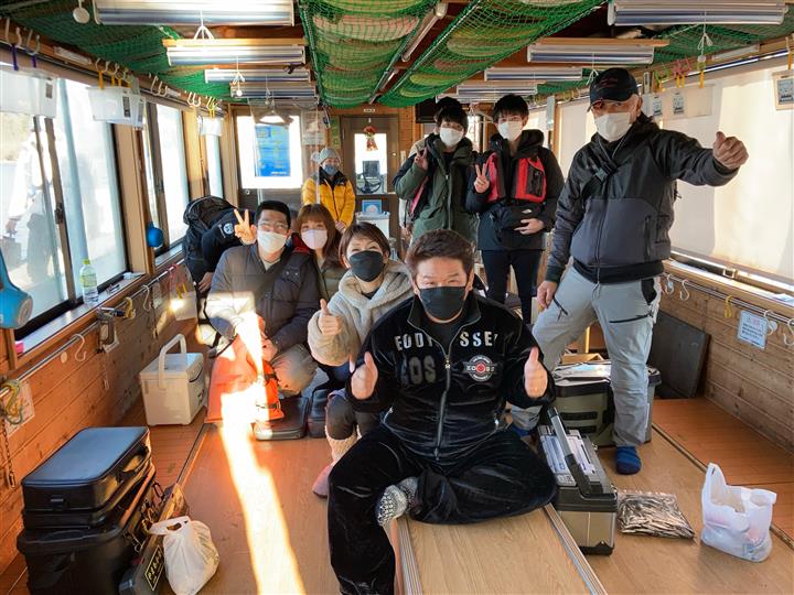 2022年1月2日 ワカサギ釣果報告