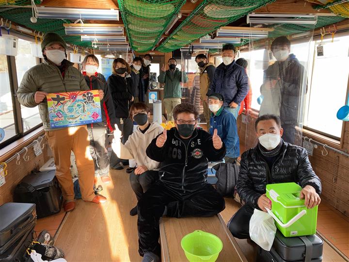 2022年1月9日 ワカサギ釣果報告