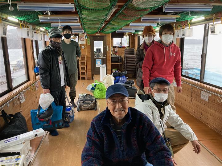 2022年1月11日 ワカサギ釣果報告