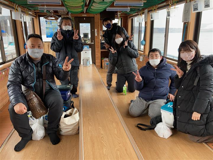 2022年1月28日ワカサギ釣果報告