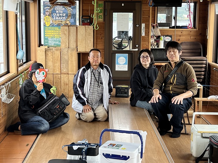 2025年10月8日 わかさぎ釣果報告