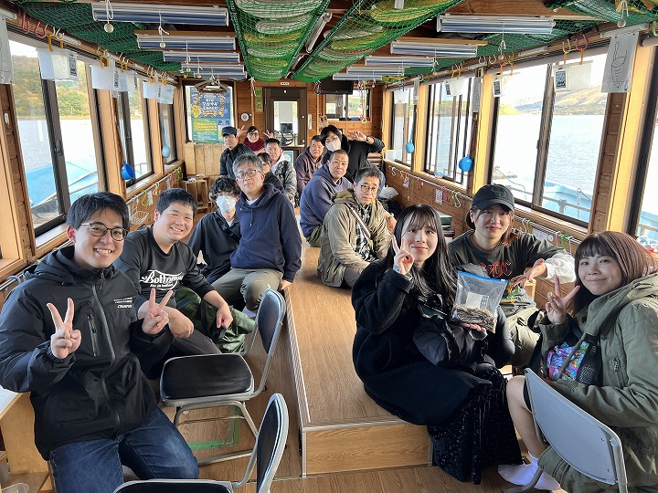 2025年11月1日　わかさぎ釣果報告