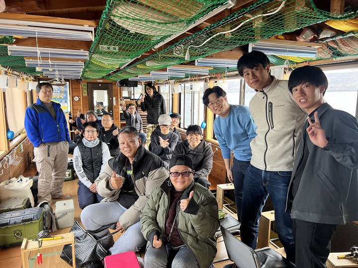 2025年11月2日　わかさぎ釣果報告