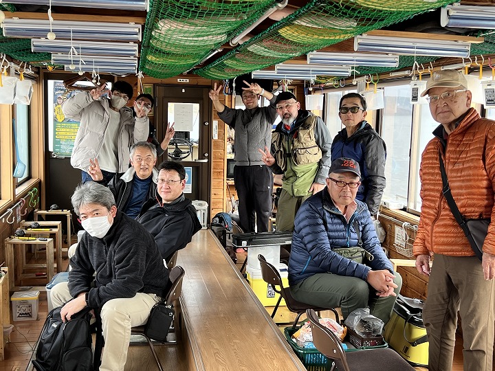 2025年11月8日　わかさぎ釣果報告