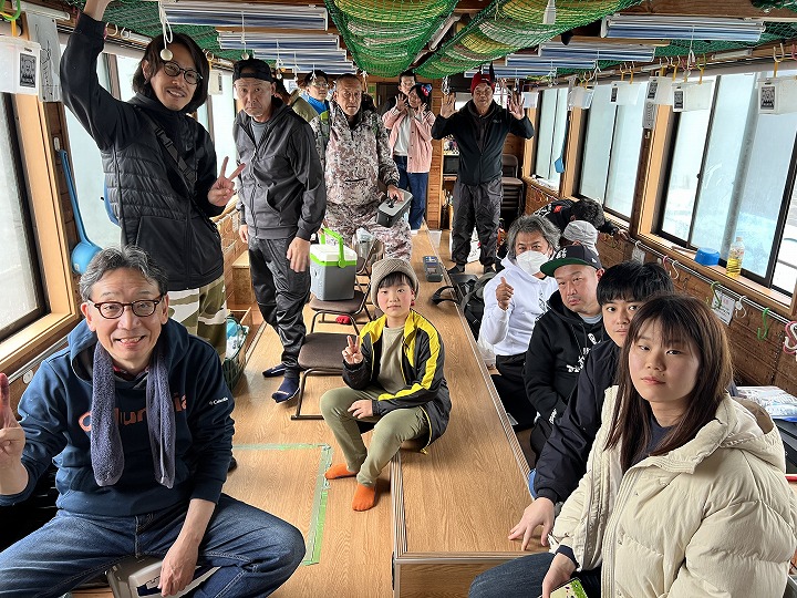 2025年11月9日　わかさぎ釣果報告