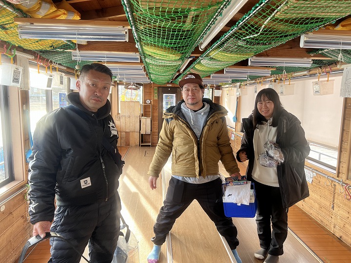 2025年12月1日　わかさぎ釣果報告