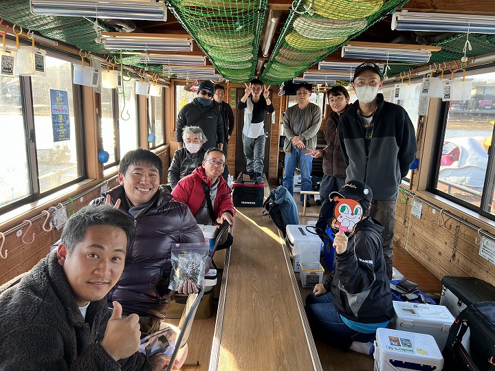 2025年12月3日　わかさぎ釣果報告