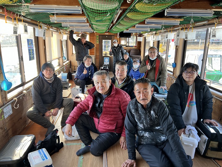 2025年12月7日　わかさぎ釣果報告