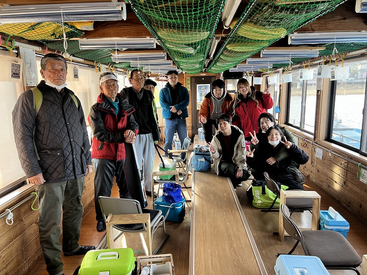 2025年12月8日　わかさぎ釣果報告