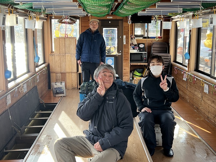 2025年12月9日　わかさぎ釣果報告