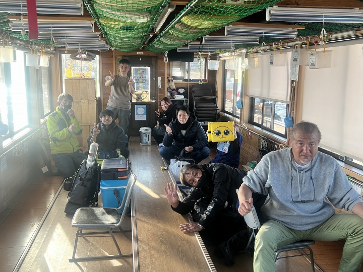 2025年12月10日　わかさぎ釣果報告