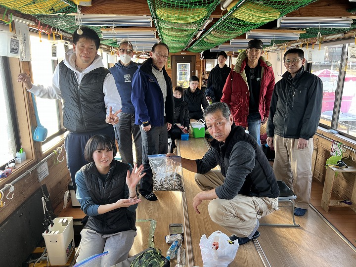 2025年12月13日　わかさぎ釣果報告