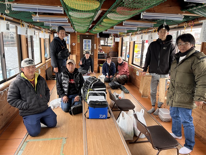 2025年12月22日　わかさぎ釣果報告