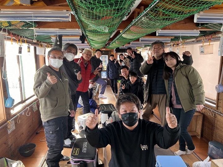 2025年12月31日　わかさぎ釣果報告