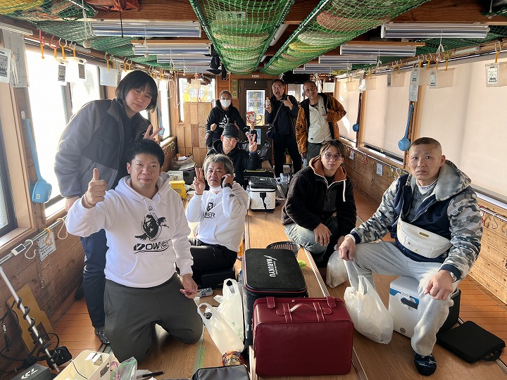 2026年1月1日　わかさぎ釣果報告