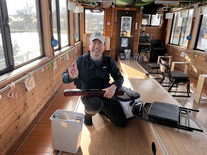 2026年1月31日　わかさぎ釣果報告